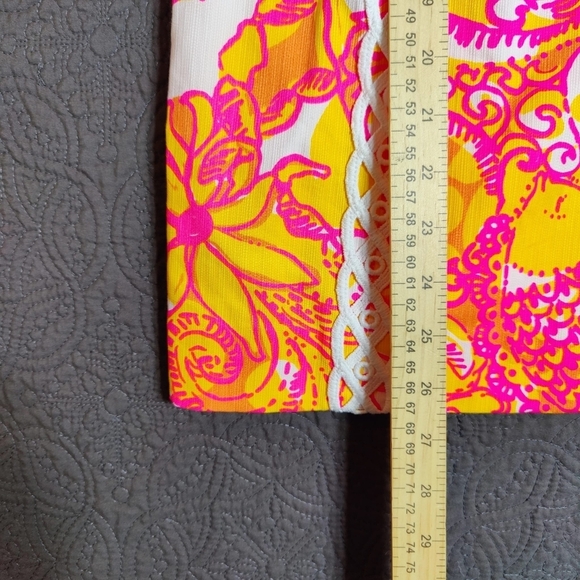 Lilly Pulitzer Tensy Dress Strapless Sea & Be Seen Mini Size 2 Resortwear - Picture 12 of 15